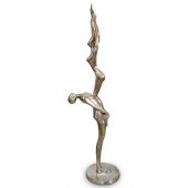NICKEL PLATED BRONZE ACROBAT S