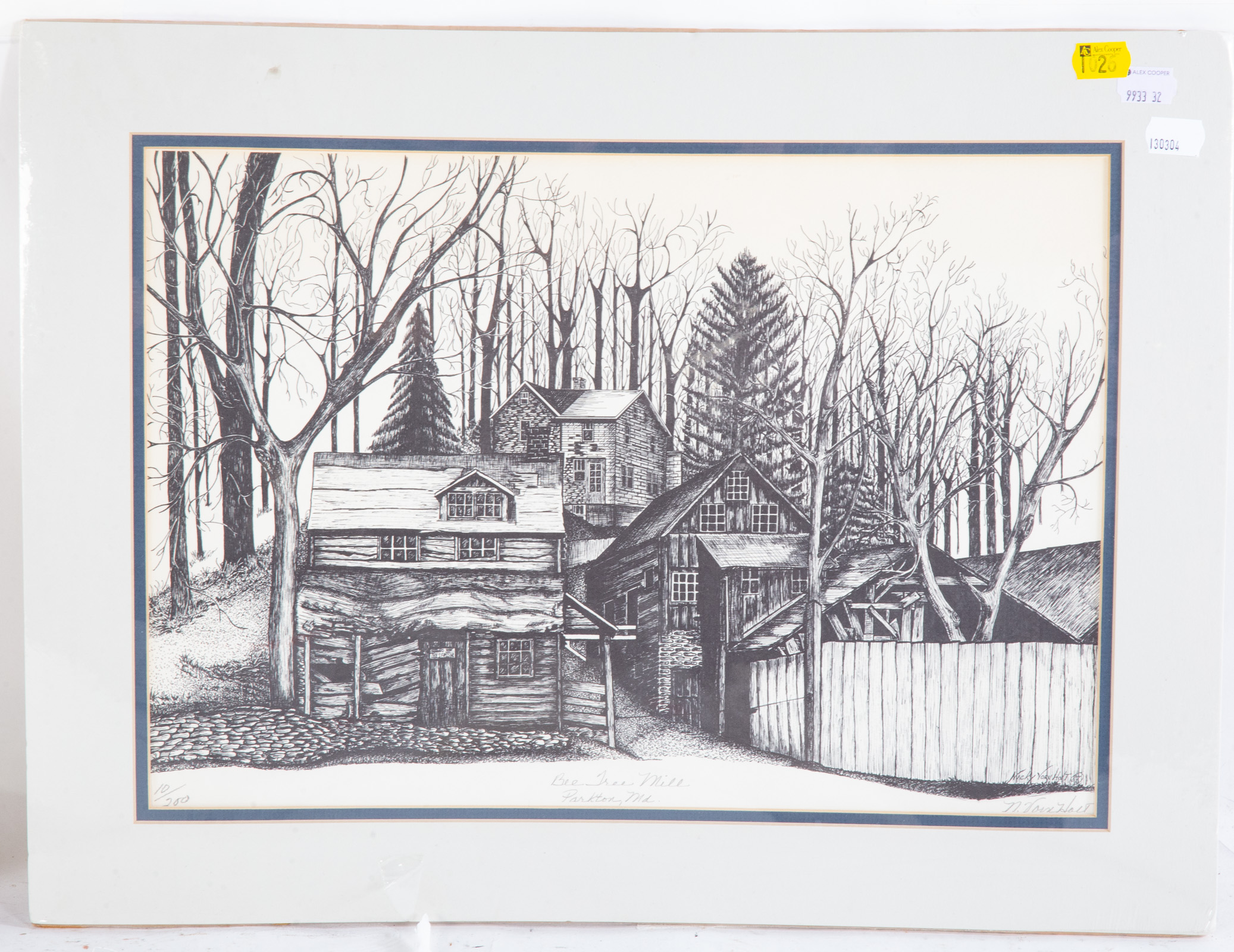 NICKY Y. HOLT. "BEE TREE MILL