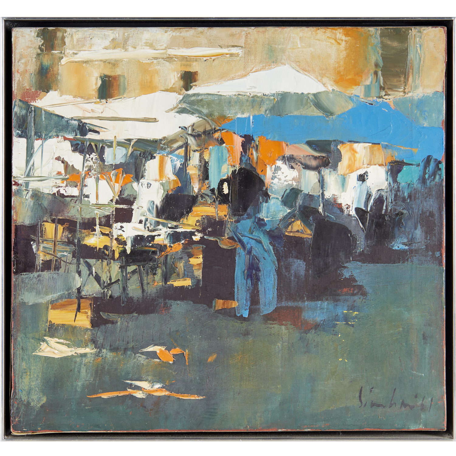 NICOLA SIMBARI, OIL ON CANVAS