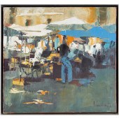 NICOLA SIMBARI, OIL ON CANVAS