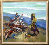 NICOLA SIMBARI "OSTIA BEACH" O