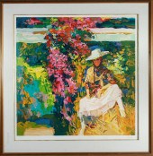 NICOLA SIMBARI "WOMAN WITH FLO