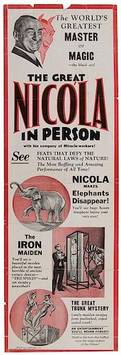 NICOLA (WILLIAM MOZART NICOL).