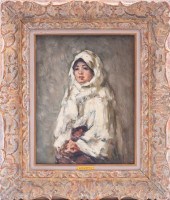 NICOLAE GRIGORESCU "PEASANT WO
