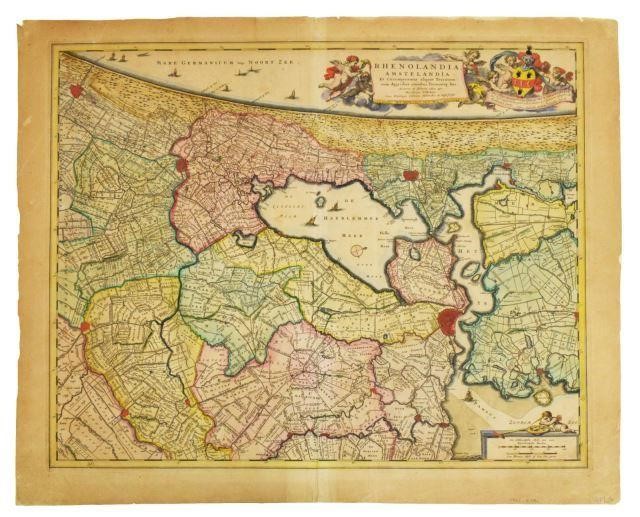 NICOLAES VISSCHER ENGRAVING MAP