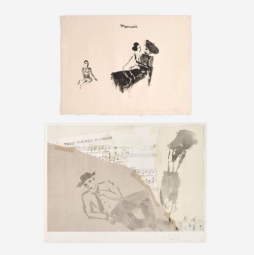 NICOLAS AFRICANO TWO PRINTS