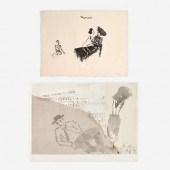 NICOLAS AFRICANO TWO PRINTS (1