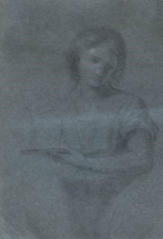 NICOLAS BERNARD LEPICIE CHARCOAL ON