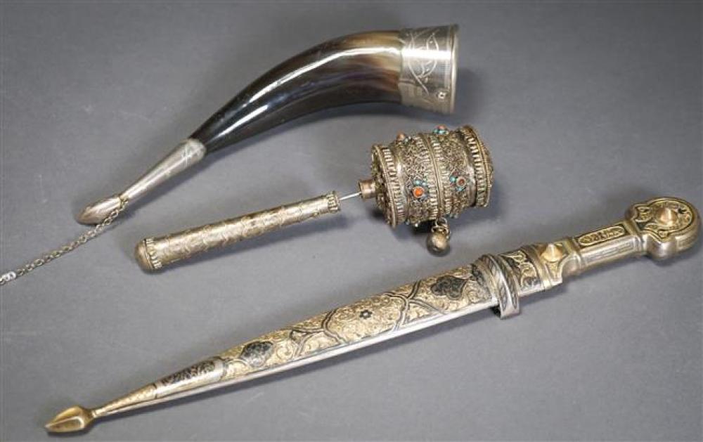 NIELLO DECORATED DAGGER, DRINKING
