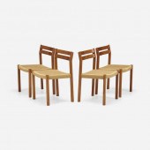 Niels O. Møller. Dining chairs