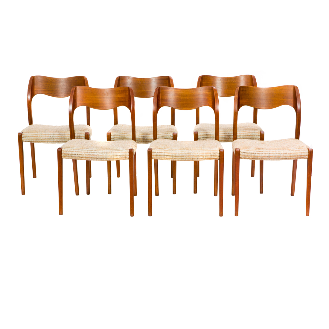 NIELS O. MOLLER, DINING CHAIRS