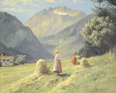 NIELS WALSETH OIL ON CANVAS (D
