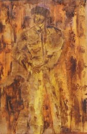 NIELSEN (20TH C.) MIXED MEDIA