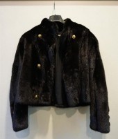 NIEMAN MARCUS BLACK MINK SHORT