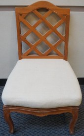 NIERMANN WEEKS TEAK SIDE CHAIR