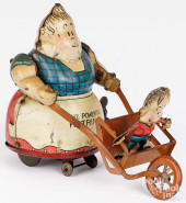 NIFTY TIN LITHOGRAPH WIND-UP T