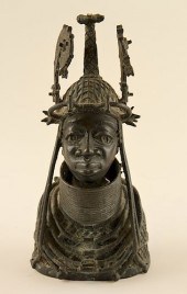 NIGERIAN BENIN TRIBAL CAST BRO