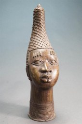 NIGERIAN BRASS QUEEN MOTHER WI