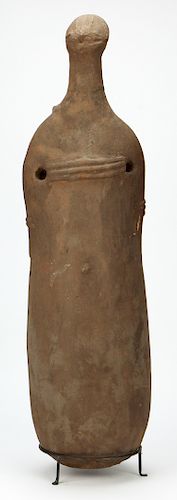 NIGERIAN STONE/CLAY FIGURE, MID