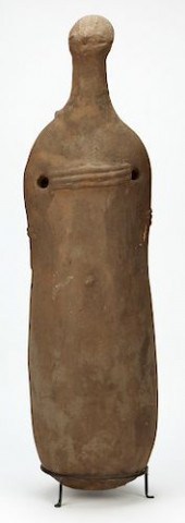 NIGERIAN STONE/CLAY FIGURE, MI