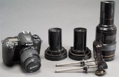 NIKON D100 DIGITAL CAMERA AND