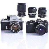 NIKON F; NIKON FE2 BLACK, CAME