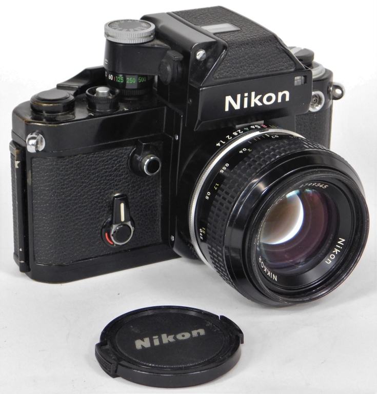 NIKON F2 BLACK BODY CAMERA,