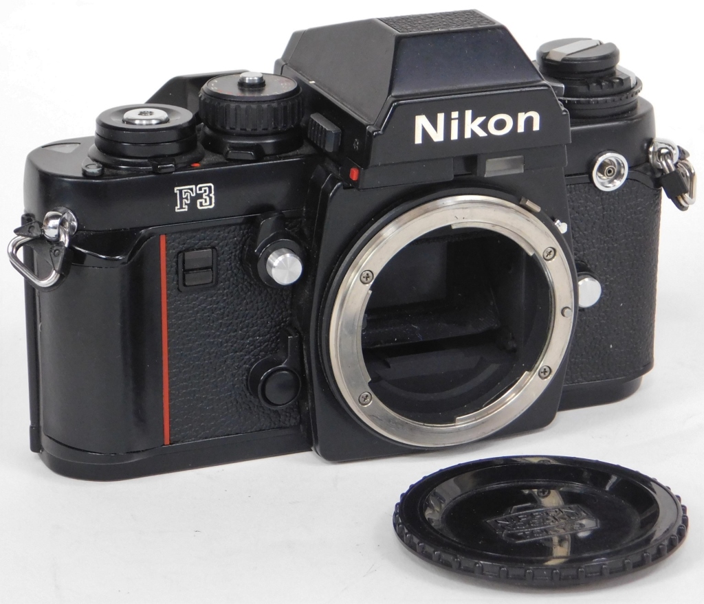 NIKON F3 BLACK BODY SLR CAMERA BODY