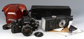 NIKON F3 CAMERA W/ ACCESSORIES