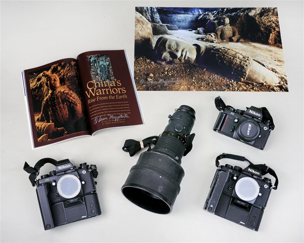 NIKON F3 CAMERAS AND LENSES USED BY