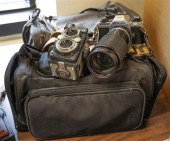 NIKON FG-20 CAMERA WITH LENS,