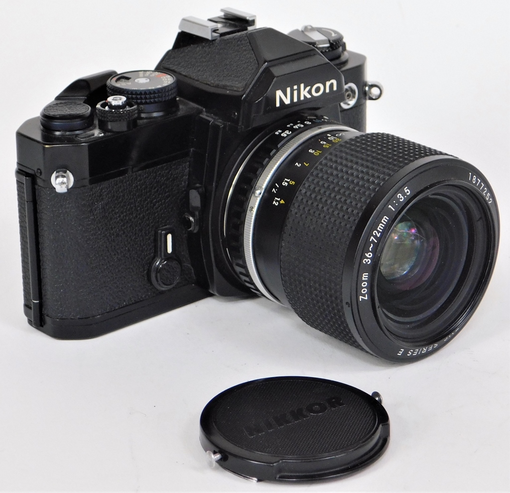 NIKON FM BLACK BODY, SERIES E