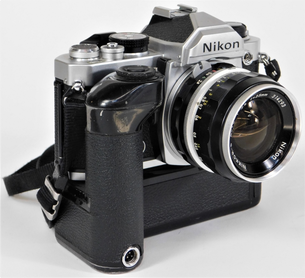 NIKON FM SLR CAMERA, NIKKOR-S