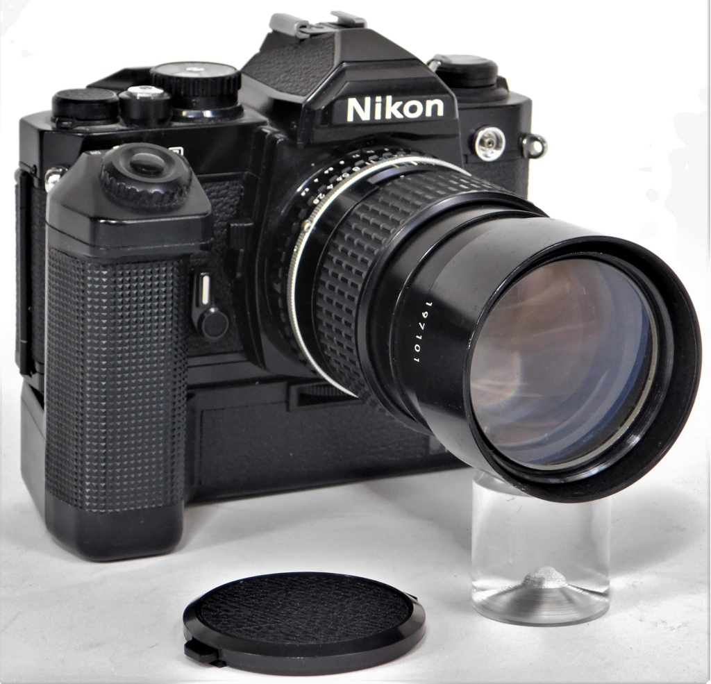 NIKON FM2 BLACK BODY CAMERA, SERIES