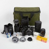 NIKON FM3A BODY W/ ACCESSORIES