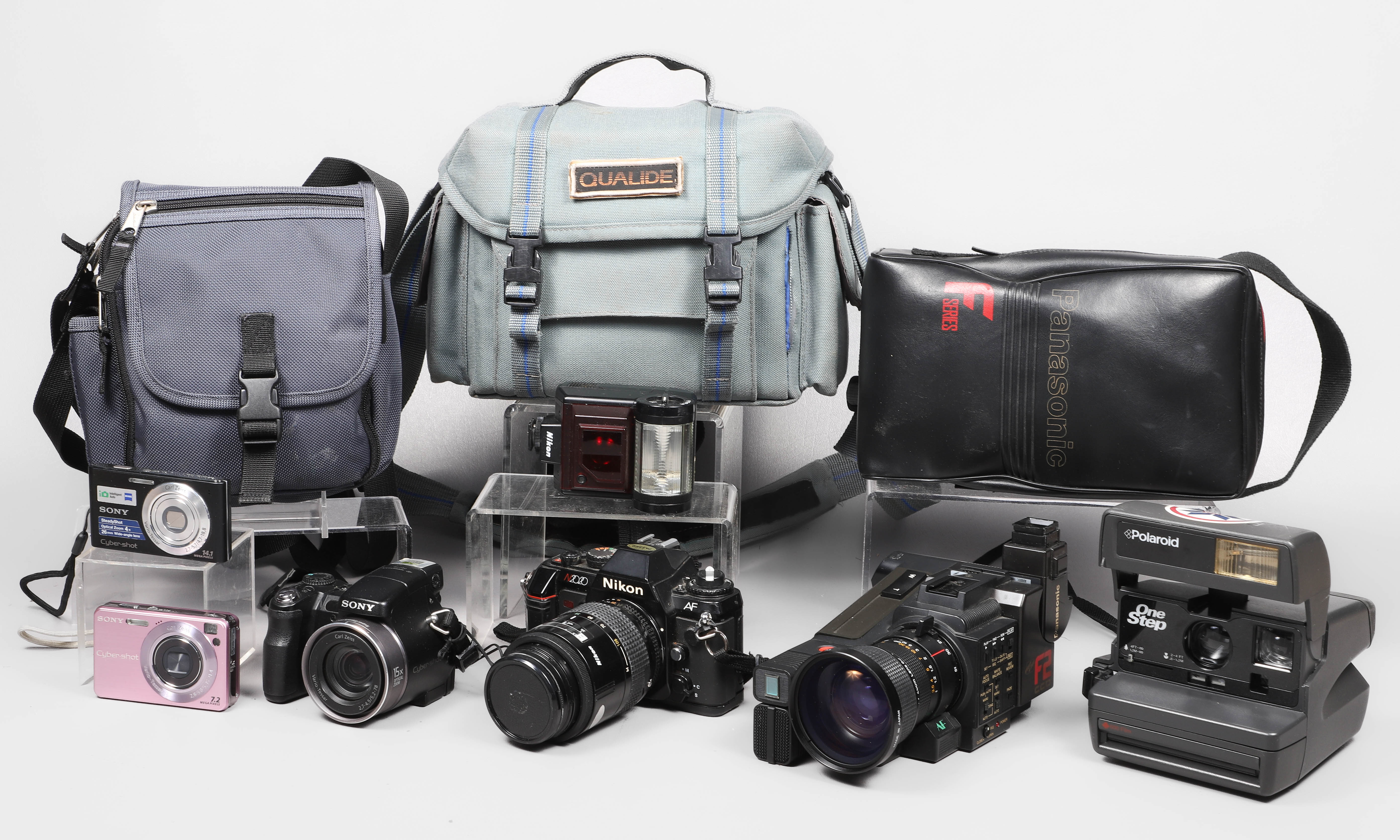 Nikon N2020 and assorted camera