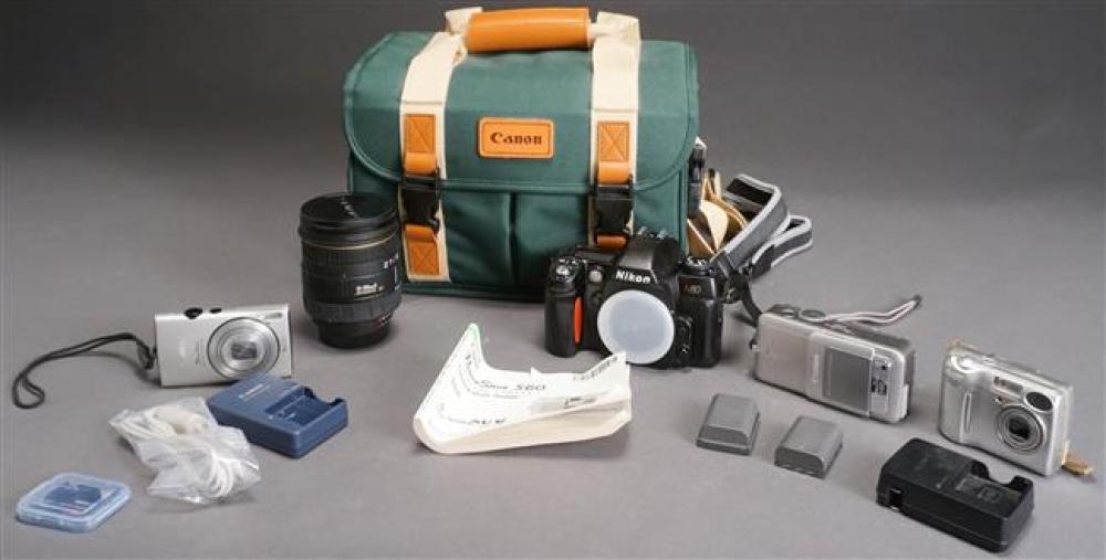 NIKON N80 35MM FILM CAMERA AND