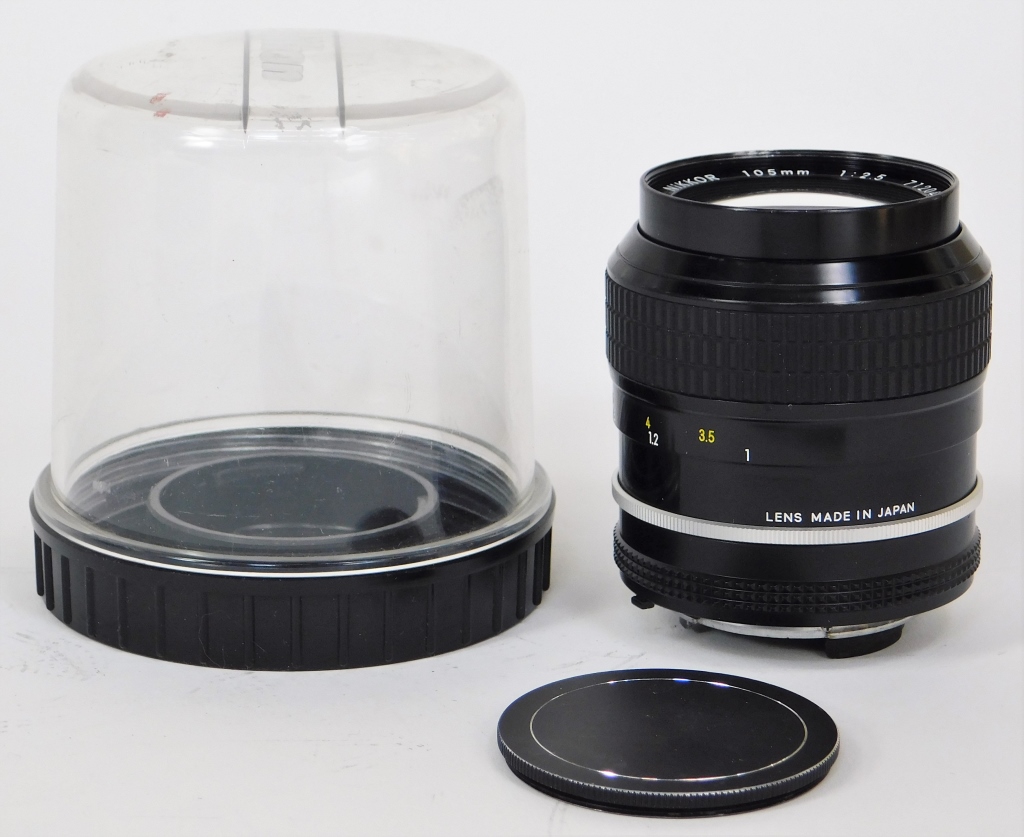 NIKON NIKKOR LENS 105MM F/2.5,