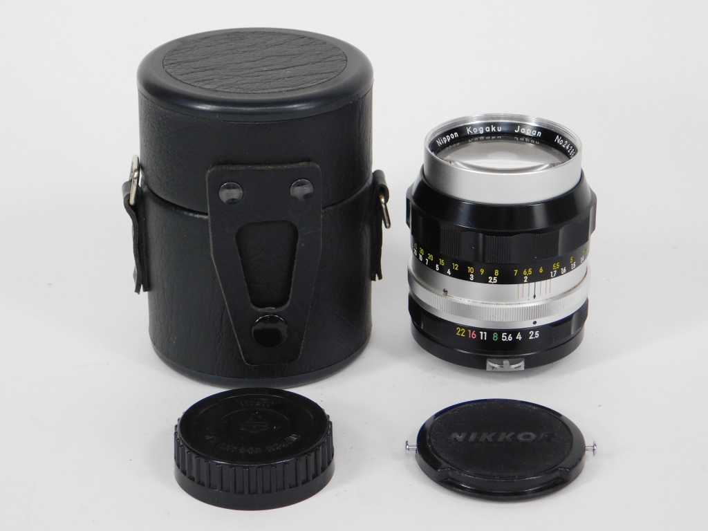 NIKON NIKKOR-P AUTO 105MM F/2.5,