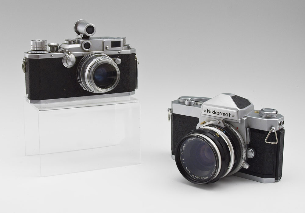 NIKON NIKKORMAT & CANON IV CAMERAS: