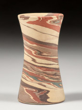 NILOAK POTTERY CORSETED MISSIO