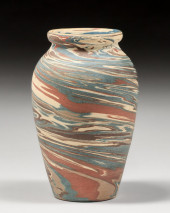 NILOAK POTTERY MISSION SWIRL V