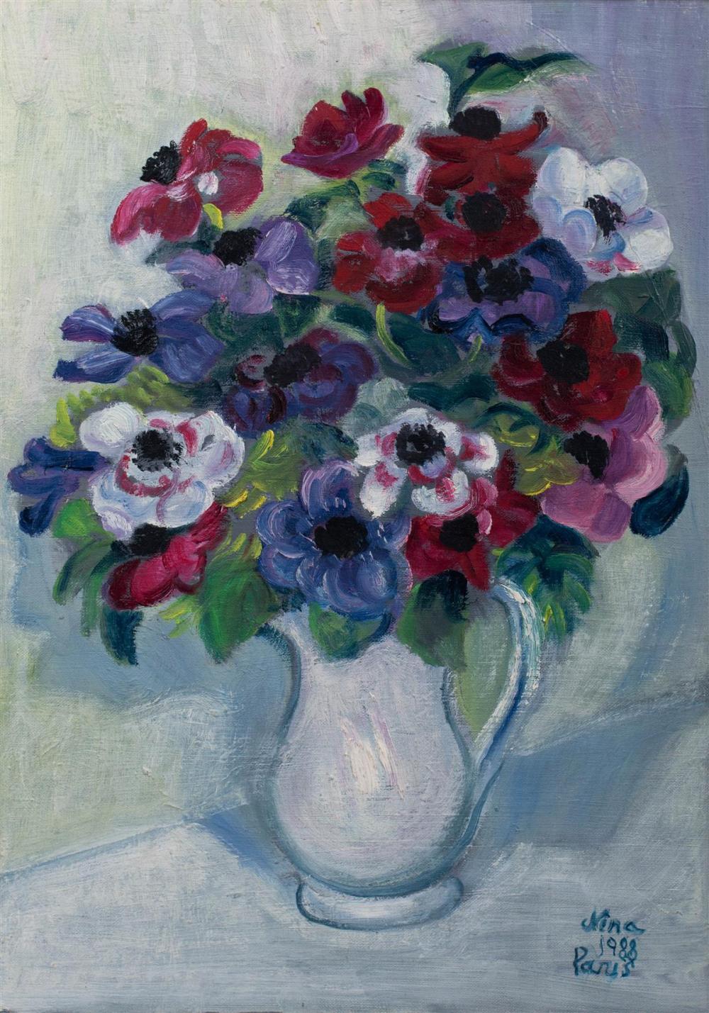 NINA (20TH CENTURY) STILL LIFE,