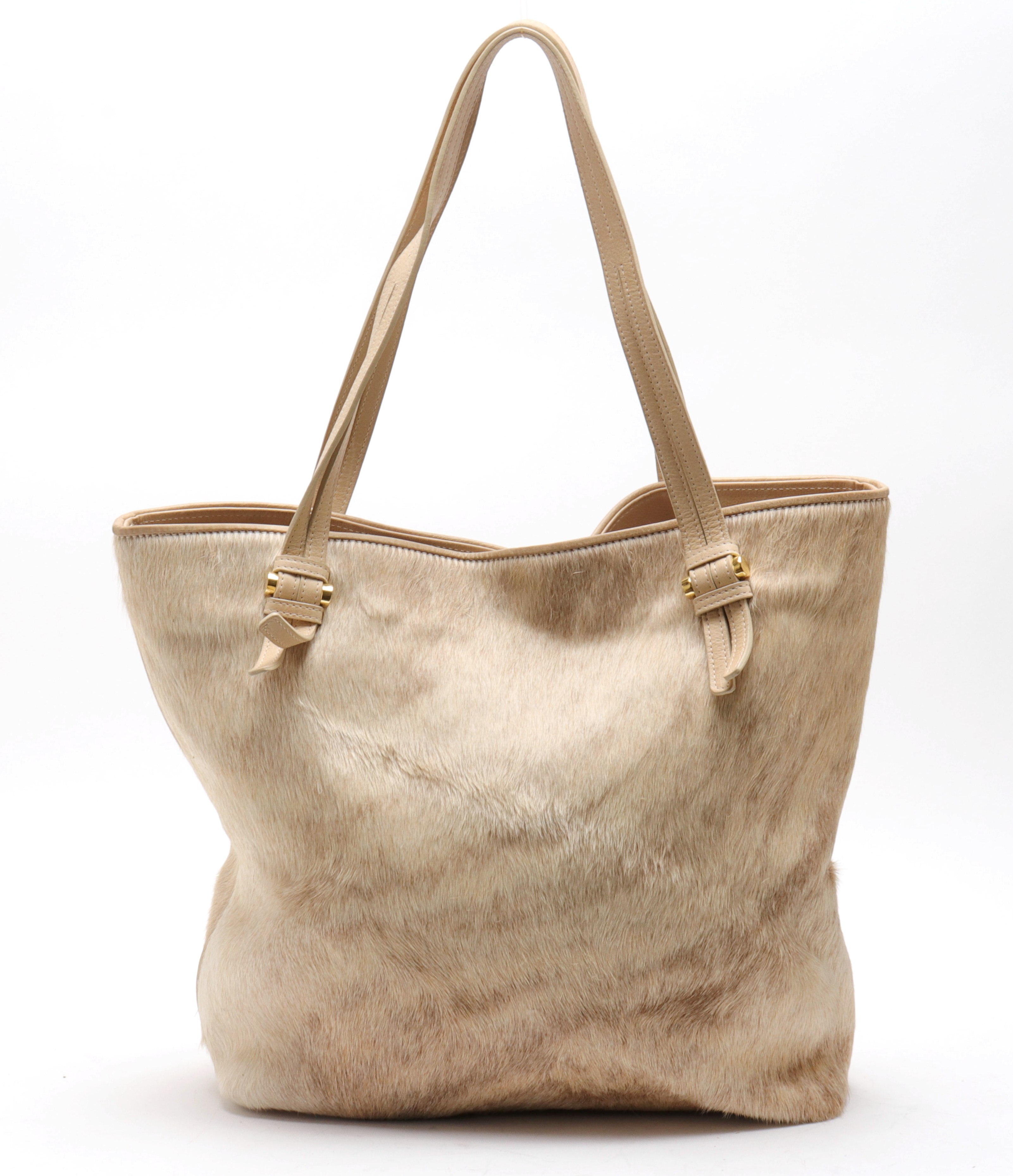 NINA GRISCOM FOR GIGI HAIRCALF TOTE