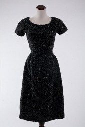 NINA RICCI TWEED DRESS AND COA
