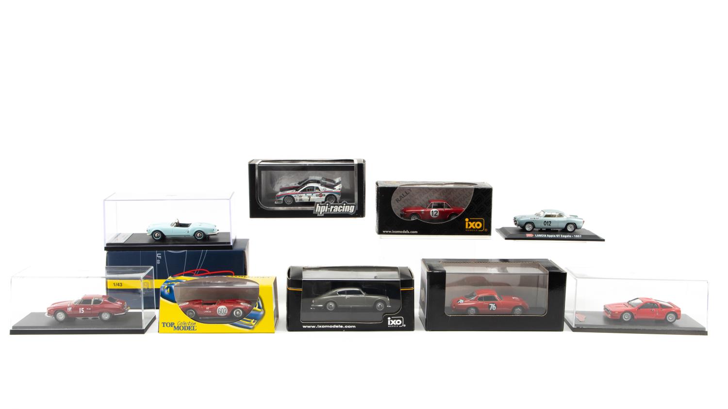 NINE 1:43 SCALE MODEL VINTAGE