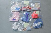 NINE 1960s BARBIE OUTFITS. All