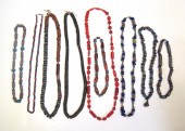 NINE AFRICAN TRIBAL TRADE BEAD