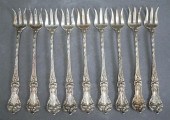 NINE ALVIN STERLING SILVER MAJ
