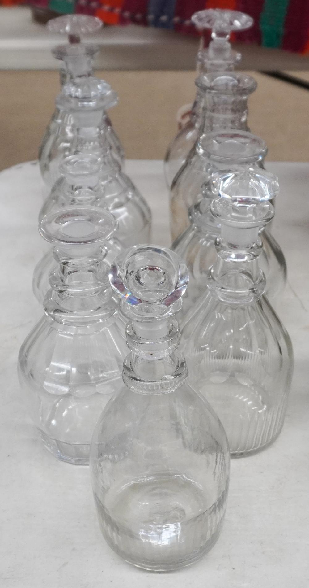 NINE ANGLO-IRISH CUT-CRYSTAL